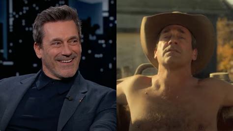 Jon Hamm gives a detailed breakdown of his naked Fargo scene